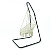 Square Hammock Chair Swing Chair Hanging Chair Cotton Rope Hanging Chairs for Indoor Balcony And Outdoor Use,Perfect for Bedroom, Porch, Kids, Adults