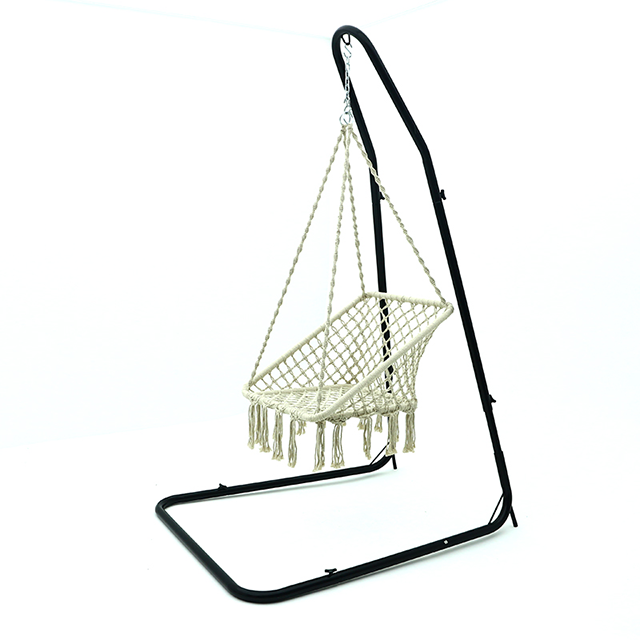 Square Hammock Chair Swing Chair Hanging Chair Cotton Rope Hanging Chairs for Indoor Balcony And Outdoor Use,Perfect for Bedroom, Porch, Kids, Adults