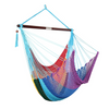 Caribbean Hammock Hanging Chair Durable Polyester Hanging Chair Indoor Outdoor Garden Living Room