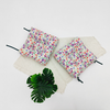 2 Pack Outdoor Indoor Patio Seat Cushion Pad with Ties for Dining Chair Beach Chair Cushion