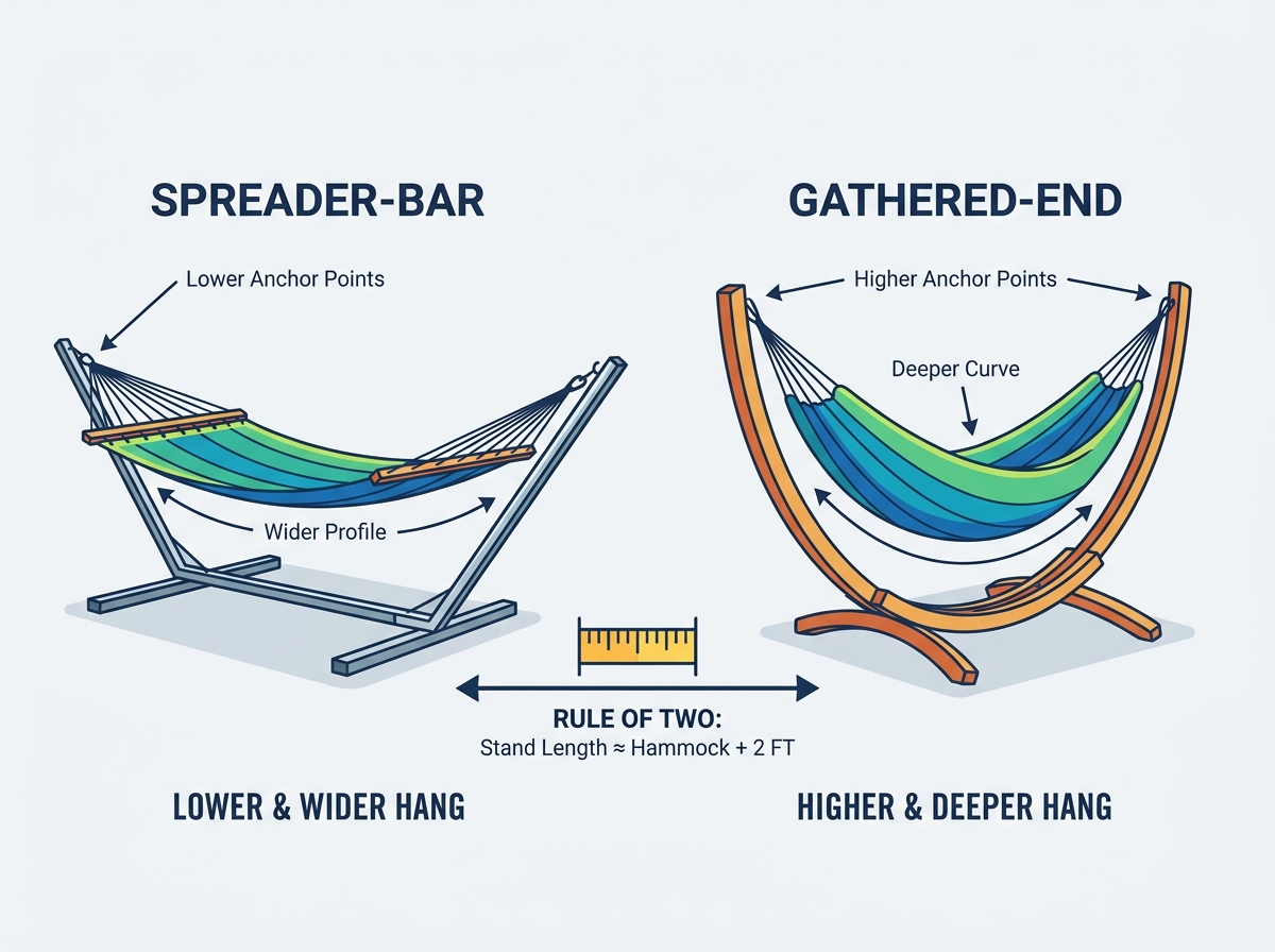 2-Person Hammock Stand Selection